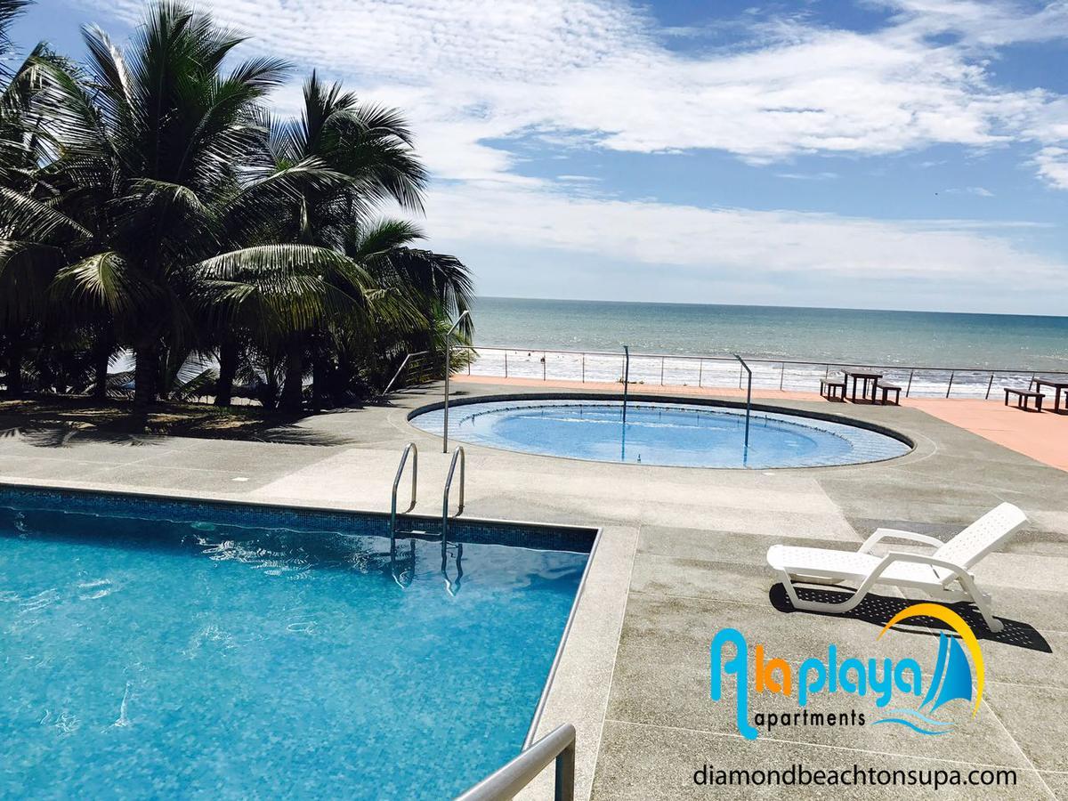 Resort Playa Azul Departamentos Frente Al Mar Tonsupa Exterior photo
